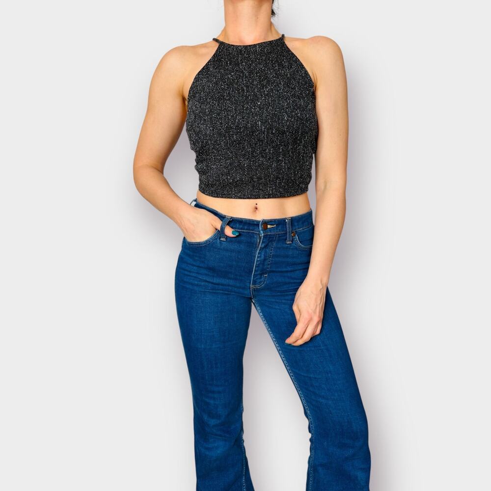 90s Sparkle Cross Back Tank‎ Size M - Picture 3 of 8